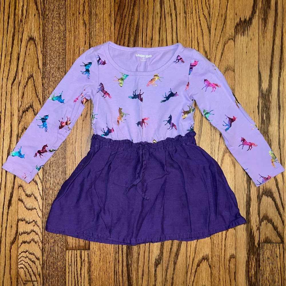Lands End Toddler Girl Dress, 2T